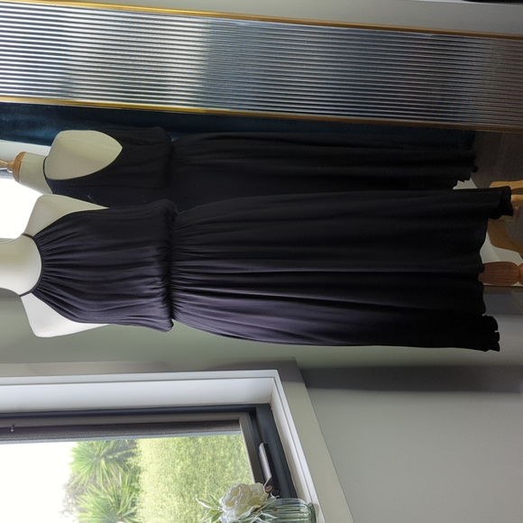 Witchery | black midi dress | size 8 - Picture 2 of 8